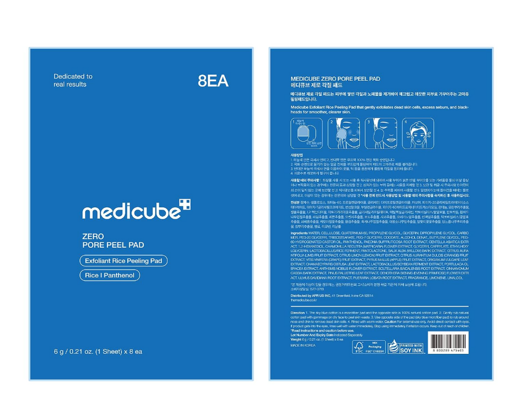 Medicube Zero Pore Peel Pads