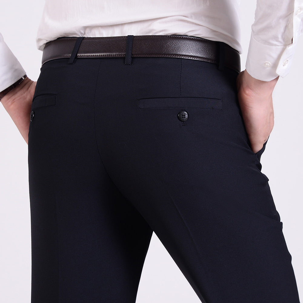 Men's Business Wear Slim-fit Trousers Spring and Autumn Casual Men's Wear