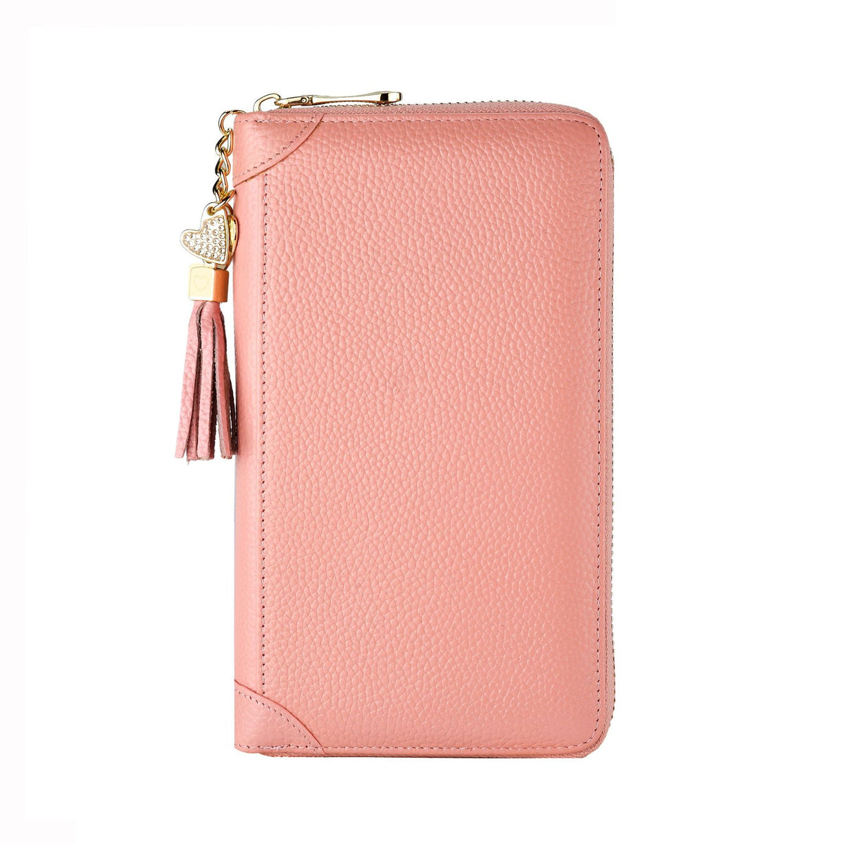 Card Bag Women's Multi-Card Cowhide Anti-Theft Brush RFID Leather