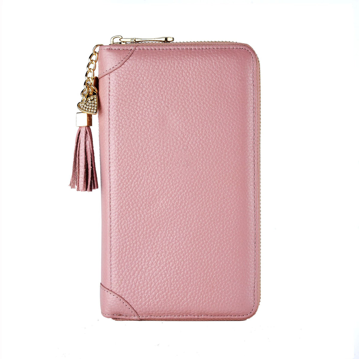 Card Bag Women's Multi-Card Cowhide Anti-Theft Brush RFID Leather