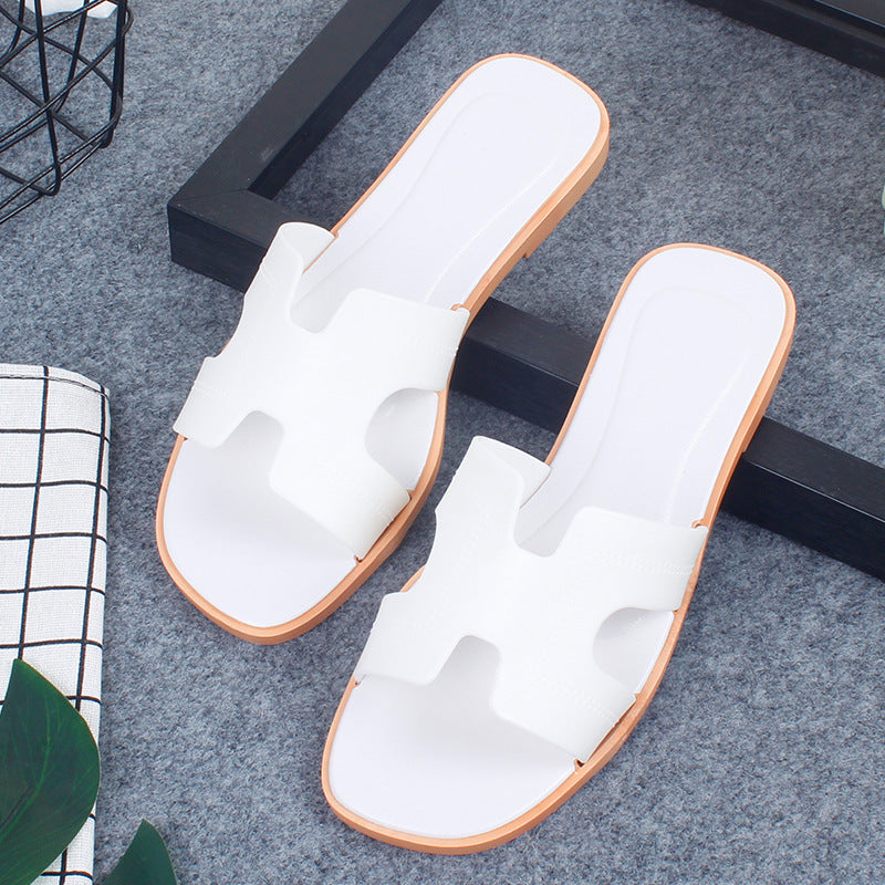 Slippers for Women Summer Outer Wear K-Style Ins Popular Shrimp Skin