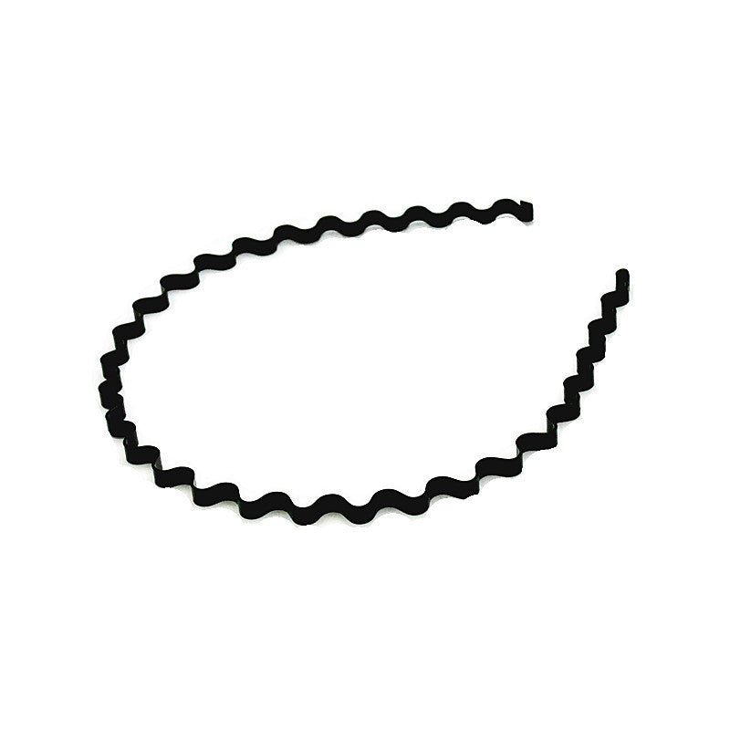 Iron black bottom wave spiral sports head hoop head buckle bath fine