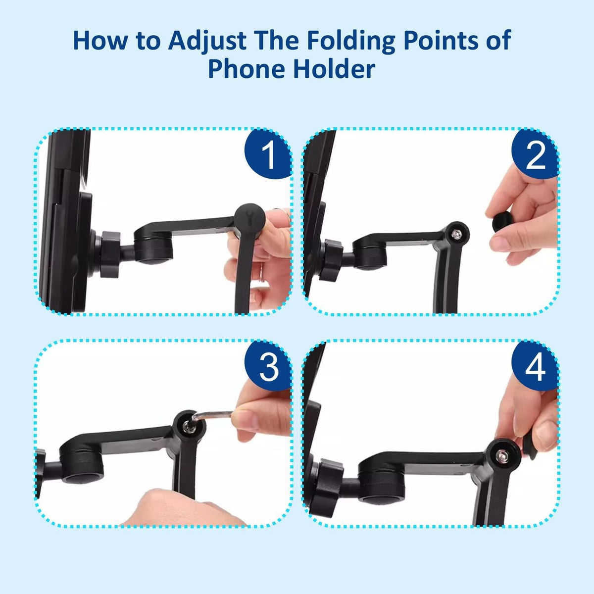 360° Rotatable Waterproof Bike Mobile Holder