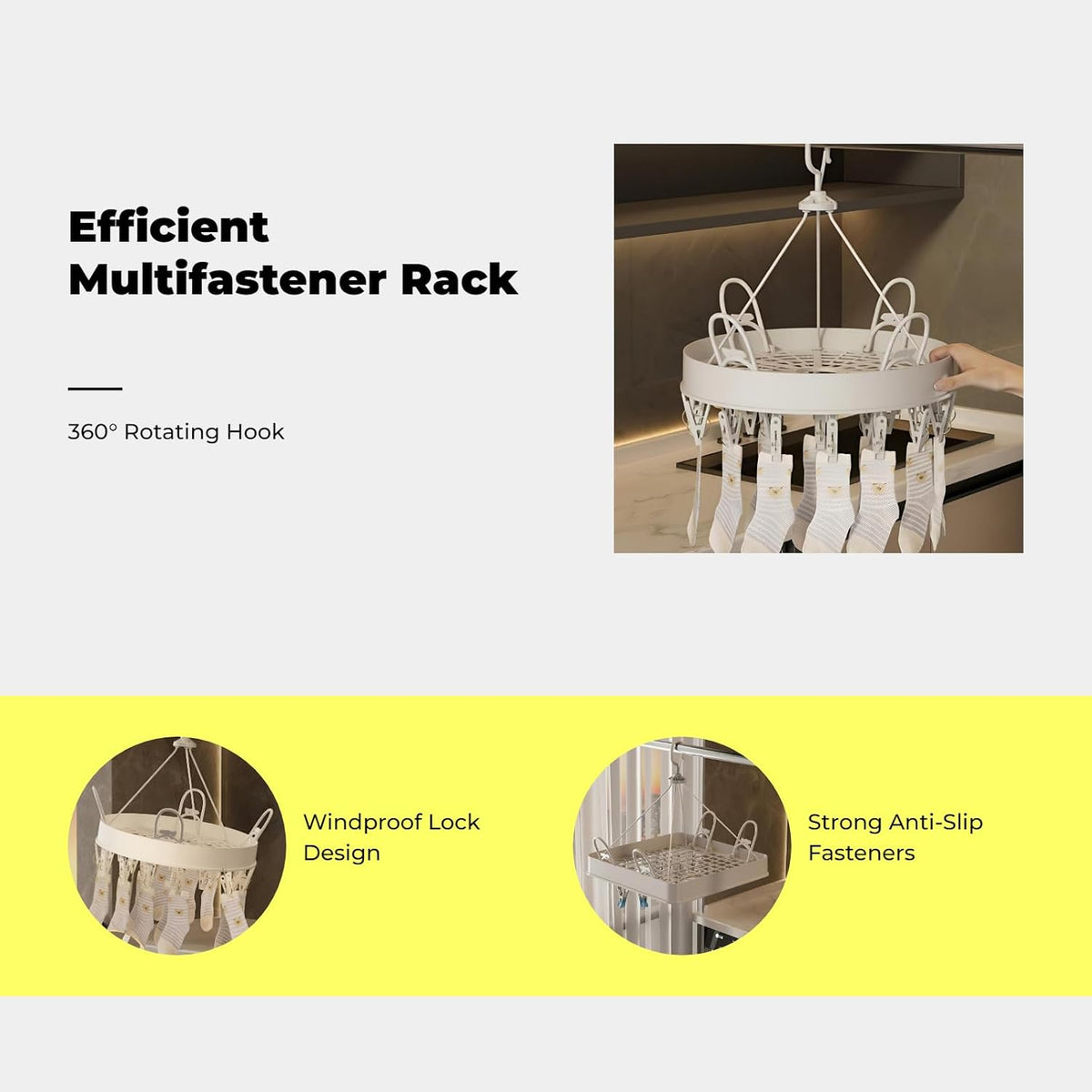 Multifunction Clothes Drying Rack/Hanger
