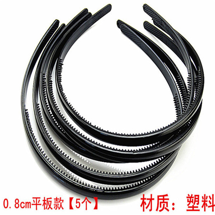 Iron black bottom wave spiral sports head hoop head buckle bath fine