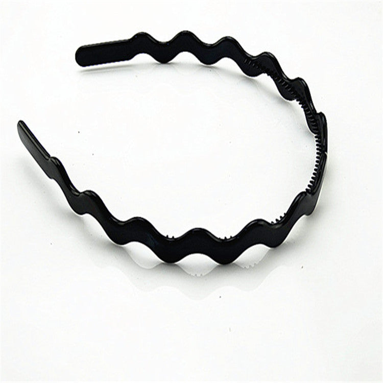 Iron black bottom wave spiral sports head hoop head buckle bath fine