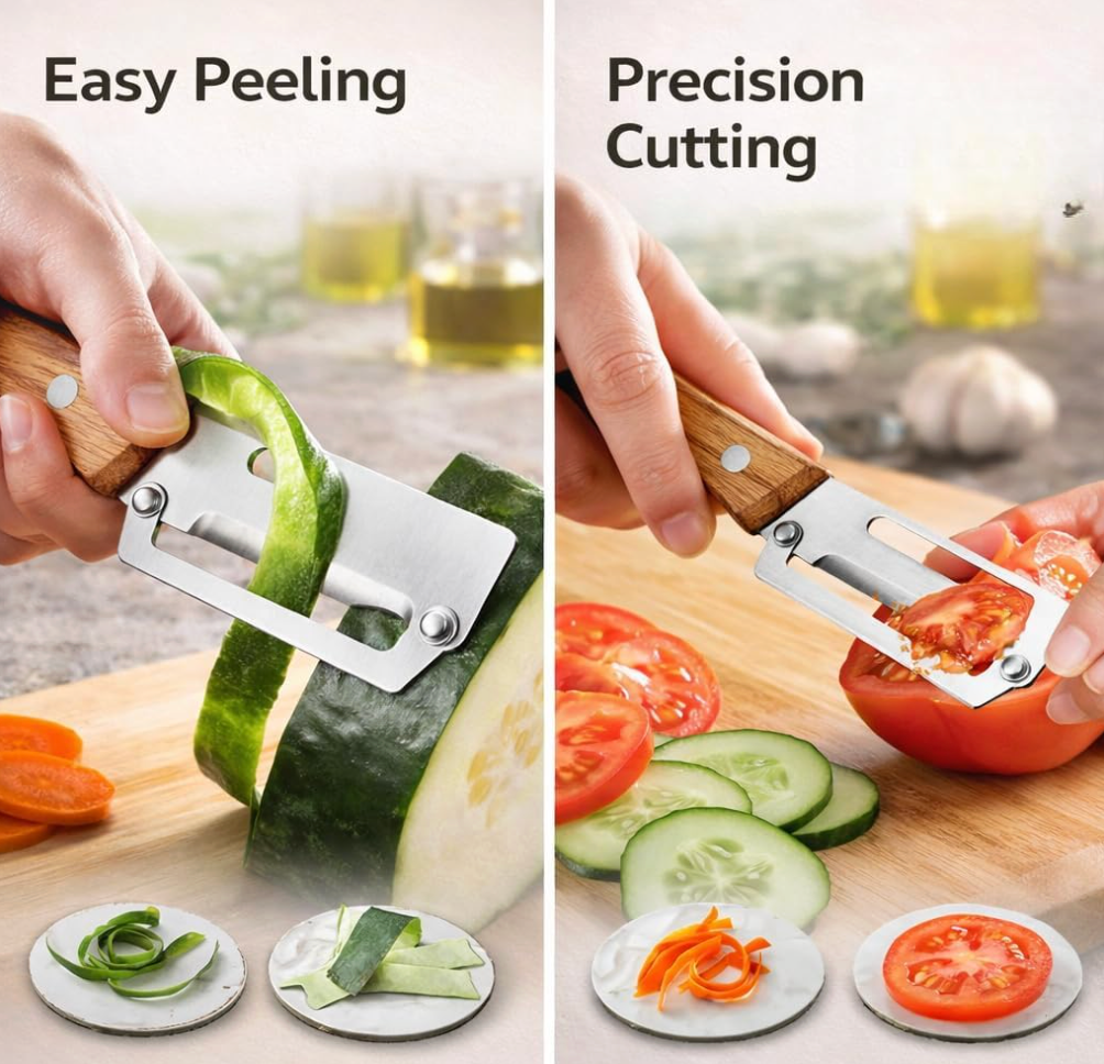Vegetable Peeling Knife With Bottle Opener