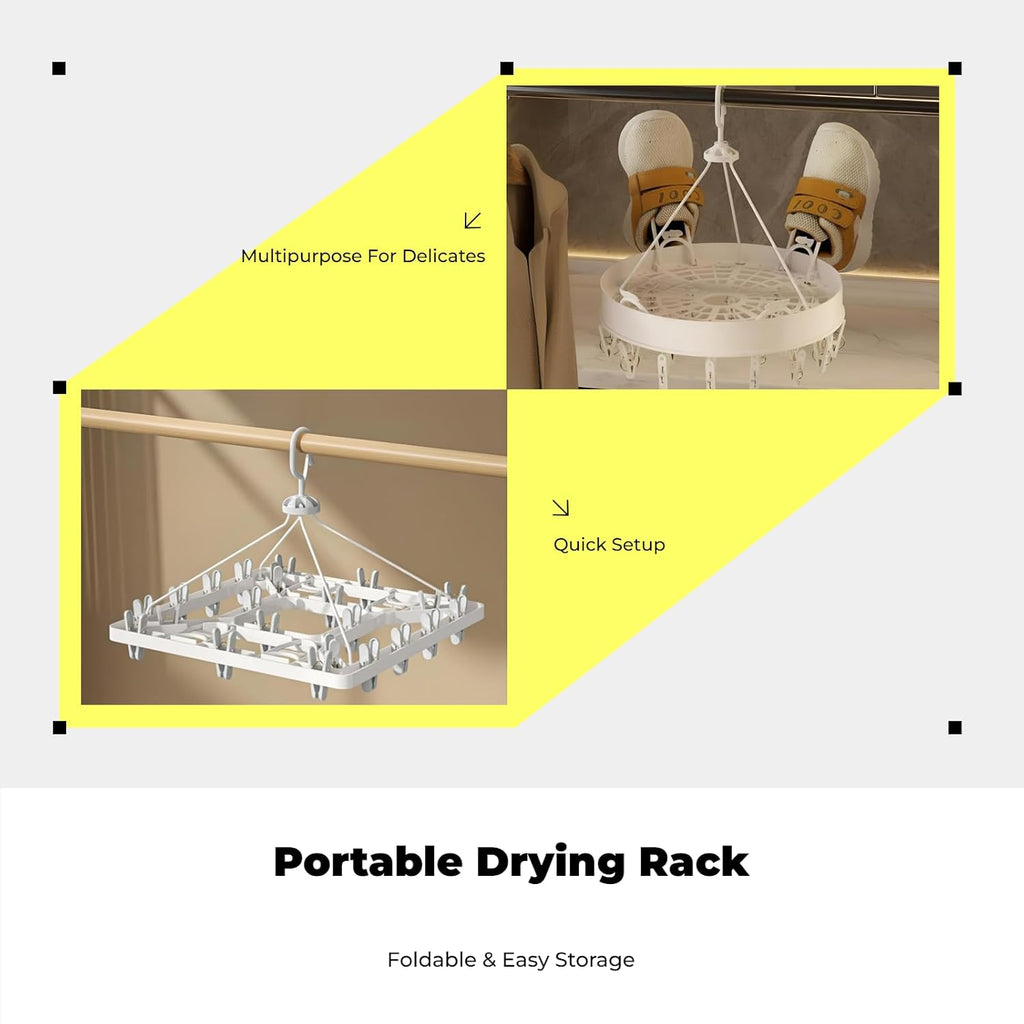 Multifunction Clothes Drying Rack/Hanger