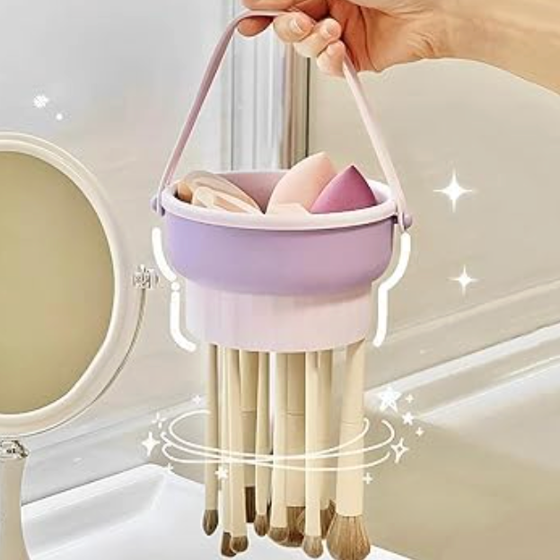 3 In 1 Makeup Brush Cleaner Bowl