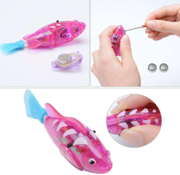 LED Robot Fish Toy