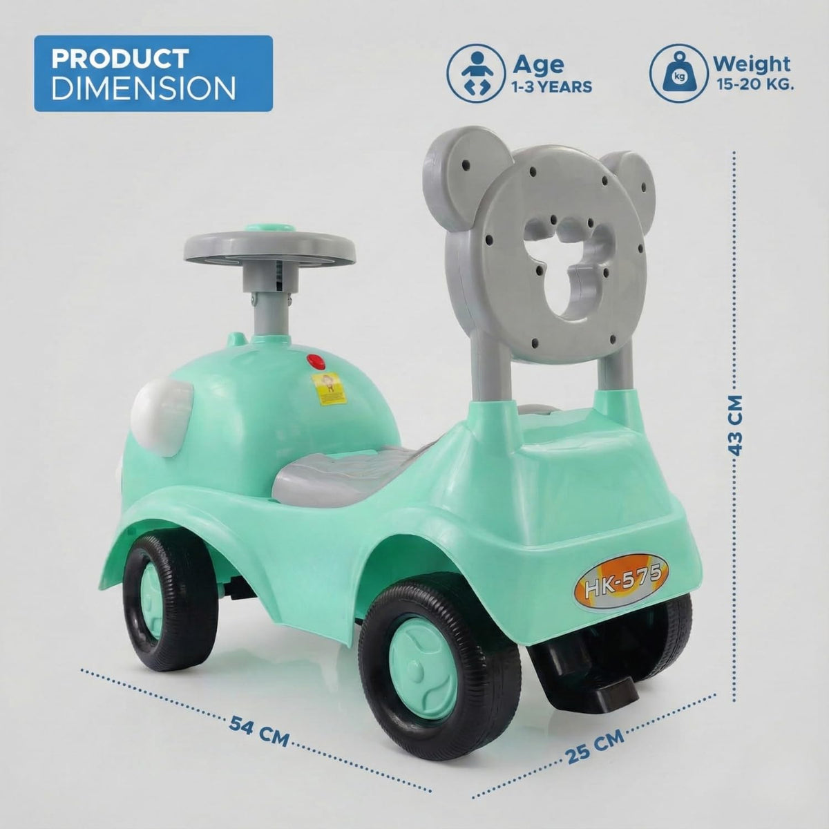 Baby Push Car with Storage