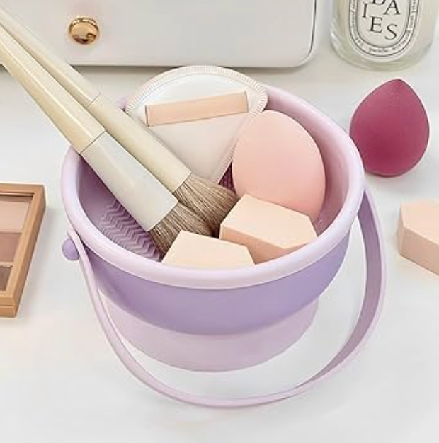 3 In 1 Makeup Brush Cleaner Bowl