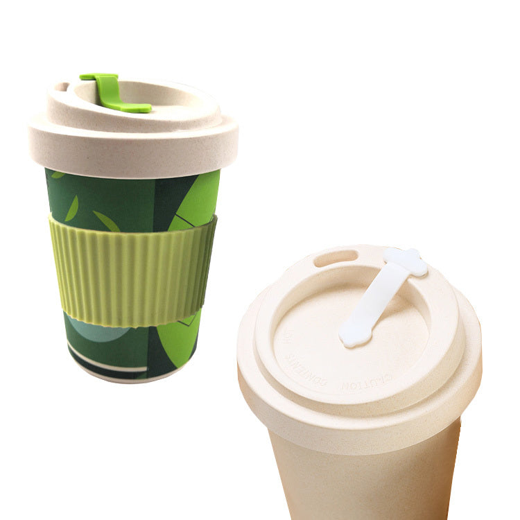 Reusable Eco-Friendly Bamboo Coffee Mug
