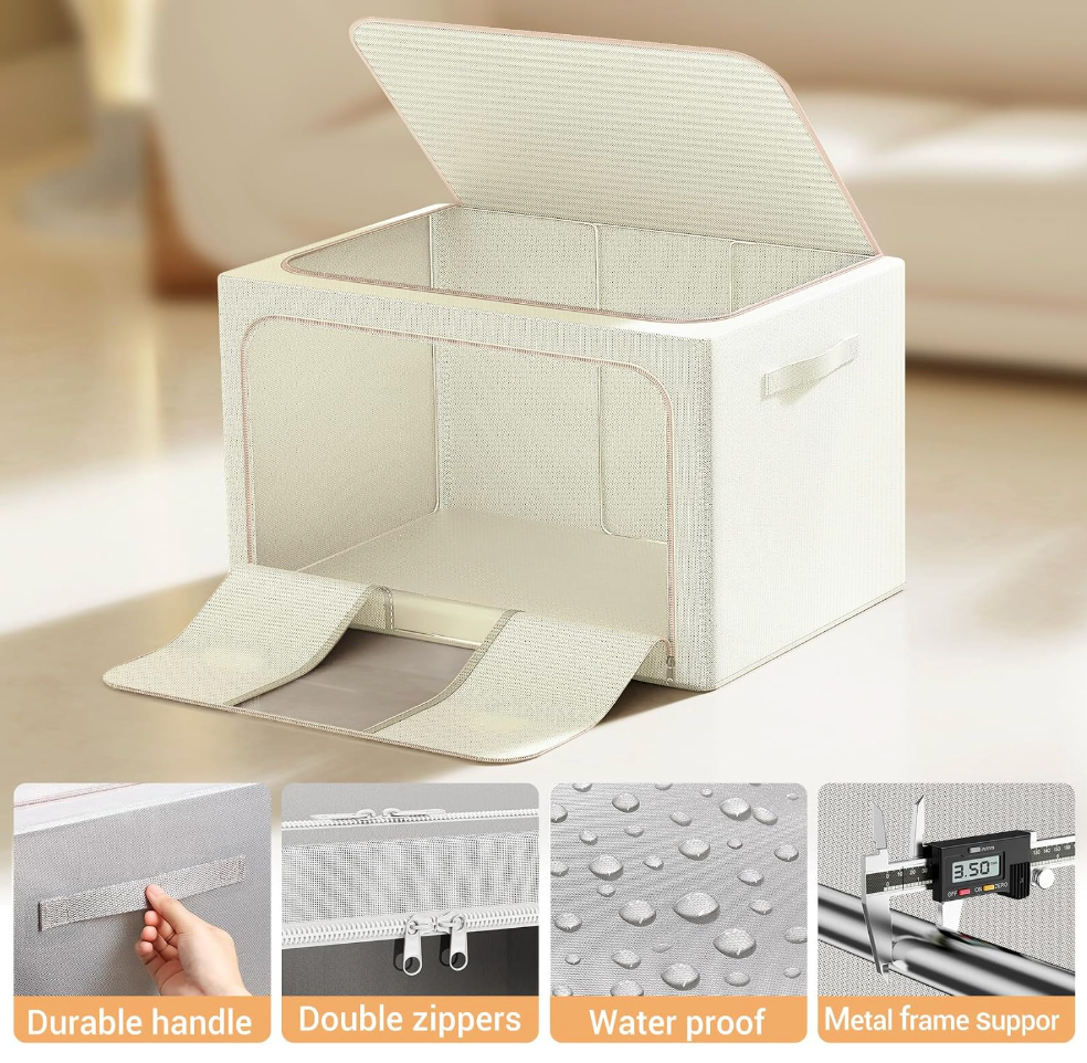 Foldable Closet Organizer Storage Box