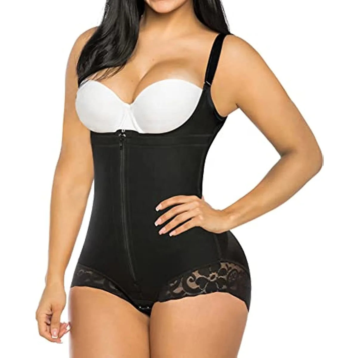 Butt Lifter Large Size One-Piece Waist and Tummy Tight Body Shaping Suit
