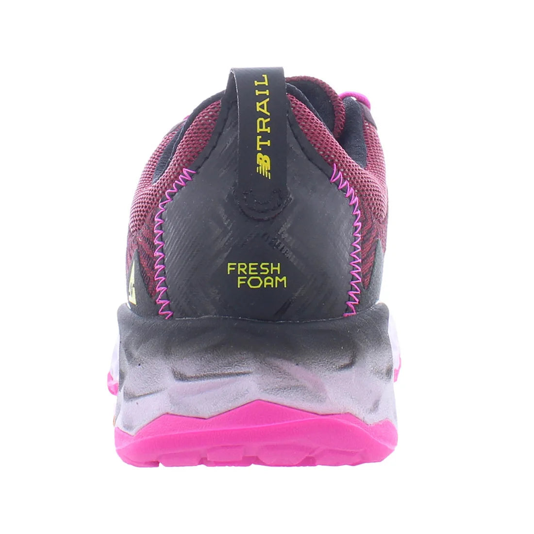 New Balance Fresh Foam Hierro V6 Womens Shoes Color: Garnet/Pink Glo 100%