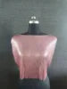 Adjustable Tees Club Women Party Tank Tops Mesh Strap Sheath Draped Spark
