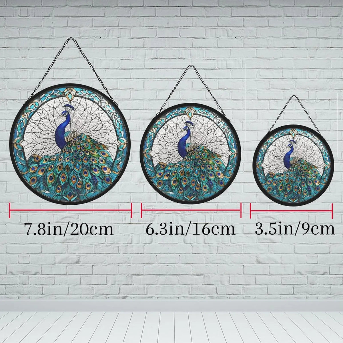 Stingray with Flat Glass Body Suncatcher Ocean Floor