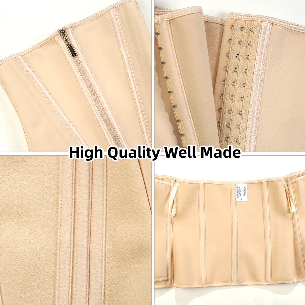 3 colors Fajas Colombianas Reductoras Waist Trainer Women Tummy Control