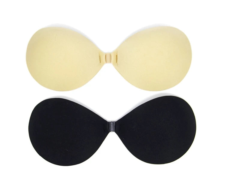 Avenzo Backless Strapless Push-Up Silicone Bra