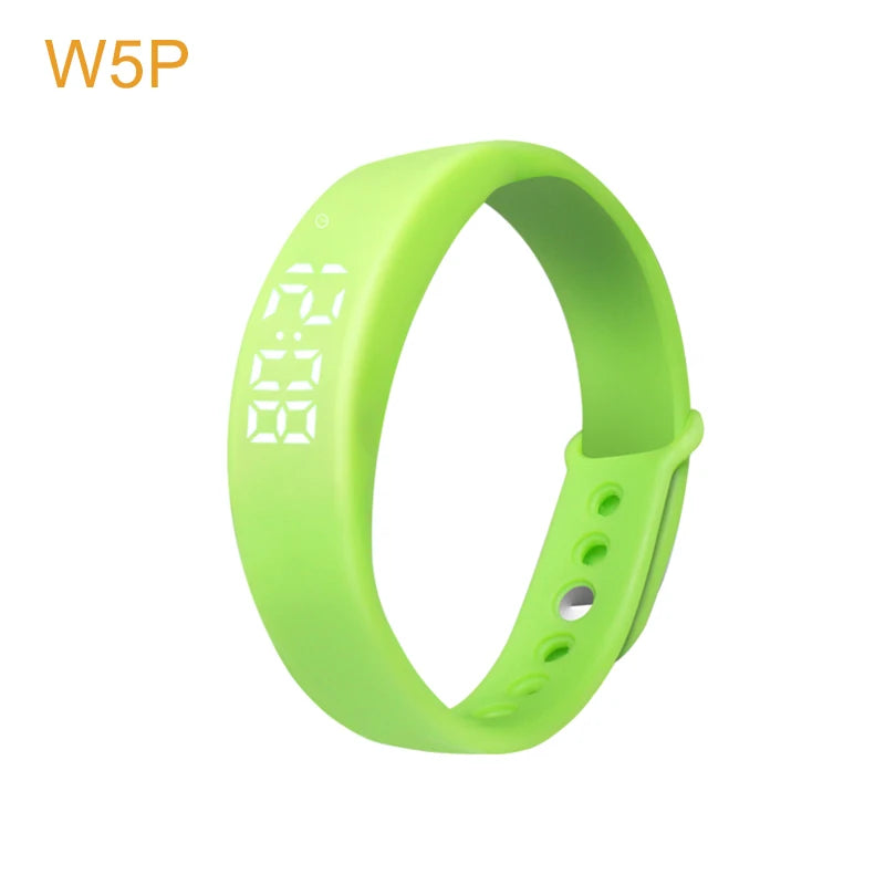 CE RoHS Waterpoof Silicone Vibration Alarms Smart Bracelet Band Fitness