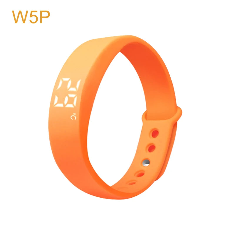 CE RoHS Waterpoof Silicone Vibration Alarms Smart Bracelet Band Fitness