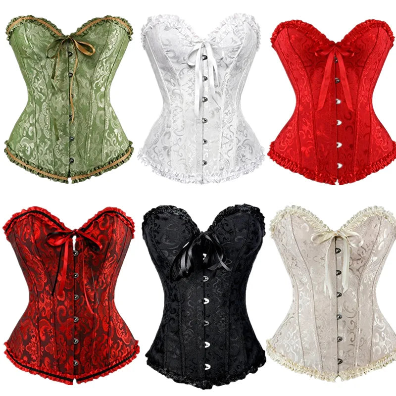 Avenzo Lace-Up Corset Costume Dress