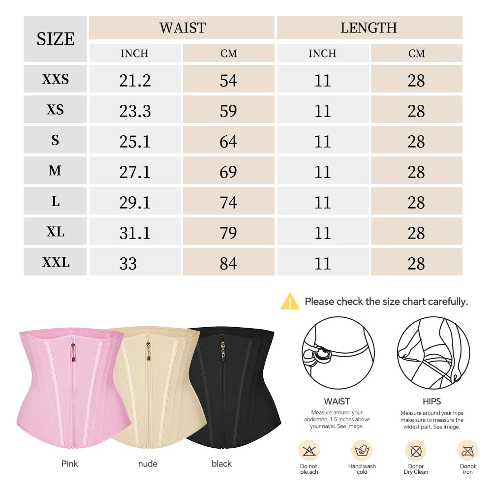 3 colors Fajas Colombianas Reductoras Waist Trainer Women Tummy Control