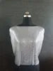 Adjustable Tees Club Women Party Tank Tops Mesh Strap Sheath Draped Spark
