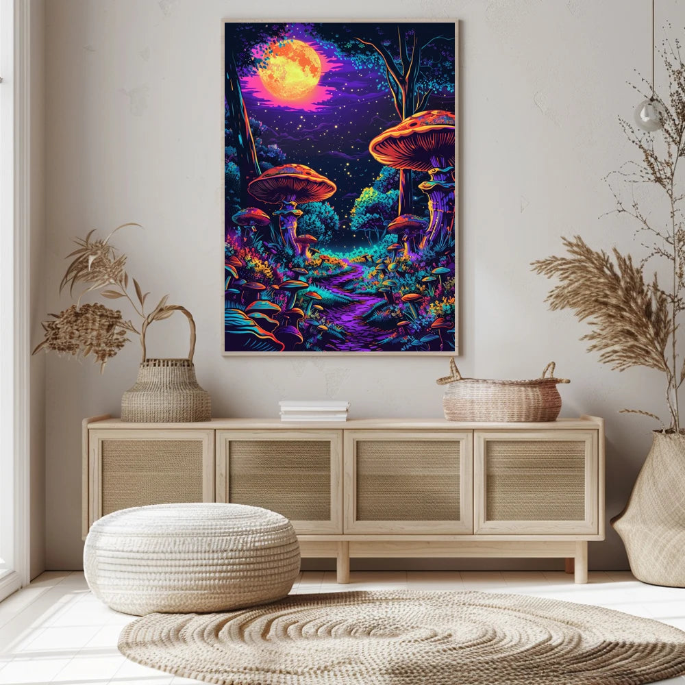 COOLEVE Classic Easy 5D Printed Acrylic Diamond Painting 40x50cm Round
