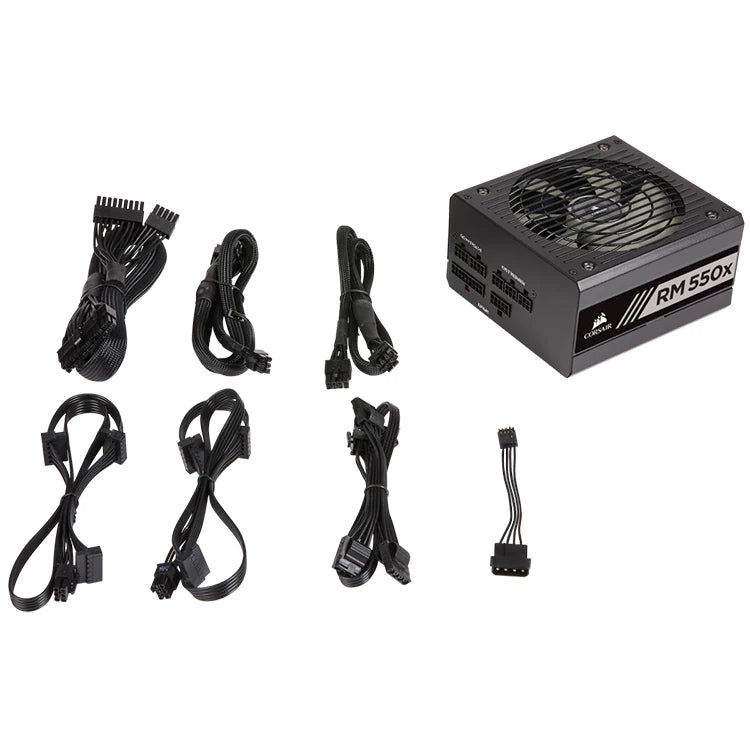 CORSAIR RMx Series RM550x 550W ATX12V 80 PLUS GOLD Certified Full Modular