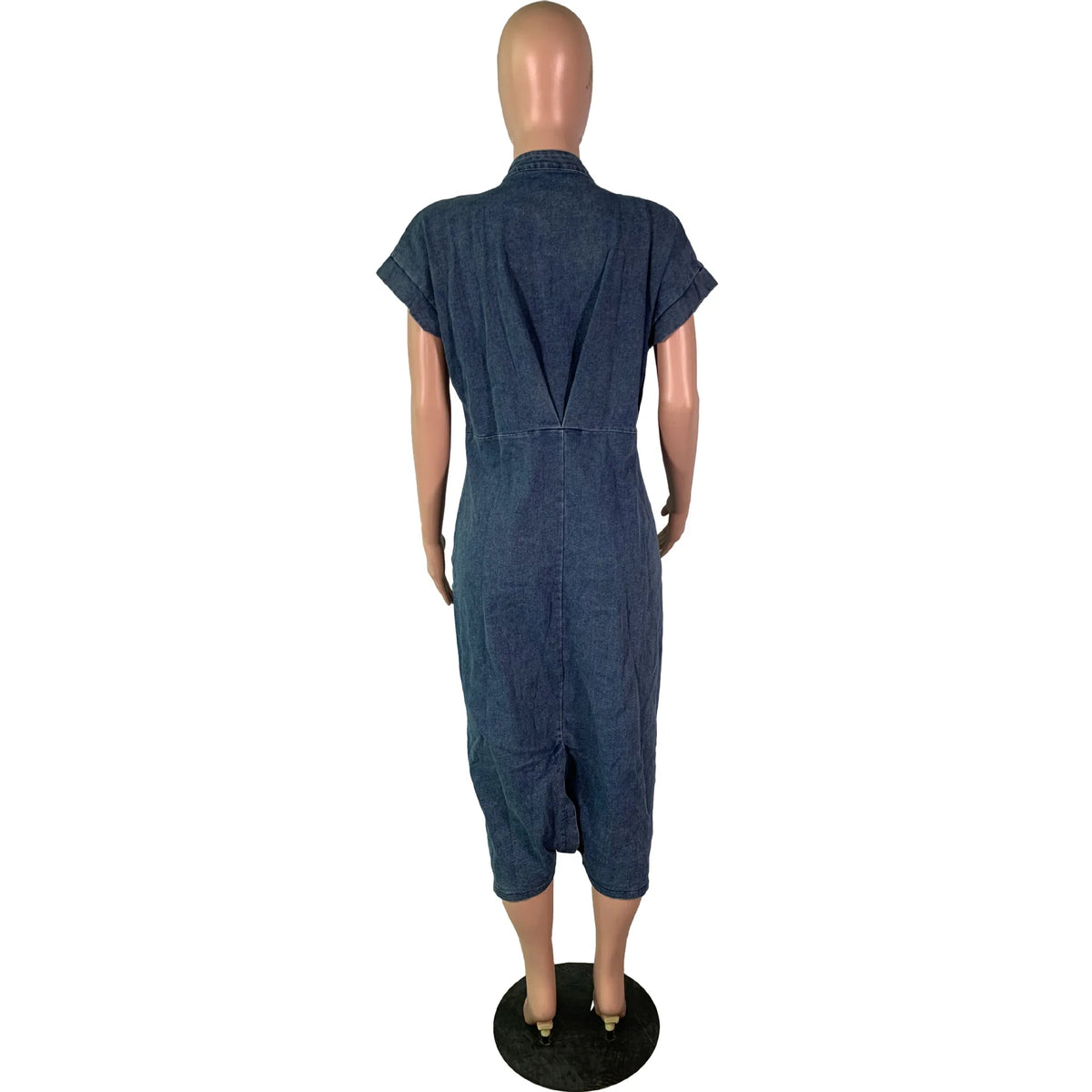 Liu Ming Women Clothing Casual Sleeveless Jeans Retro Street Style Bodycon