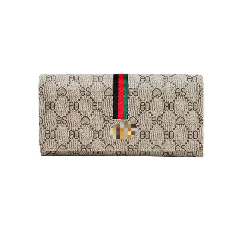 Long Wallet for Women Simple Foldableing Multi-Functional Hand Wallet Card