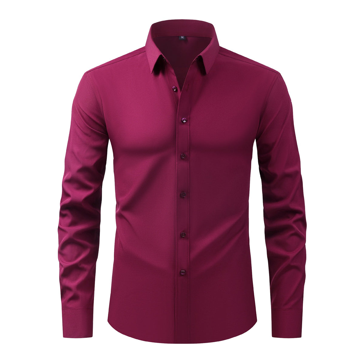 Four-Way Stretch Shirt Men's Shirt Wrinkle-Free and Anti-Wrinkle Export