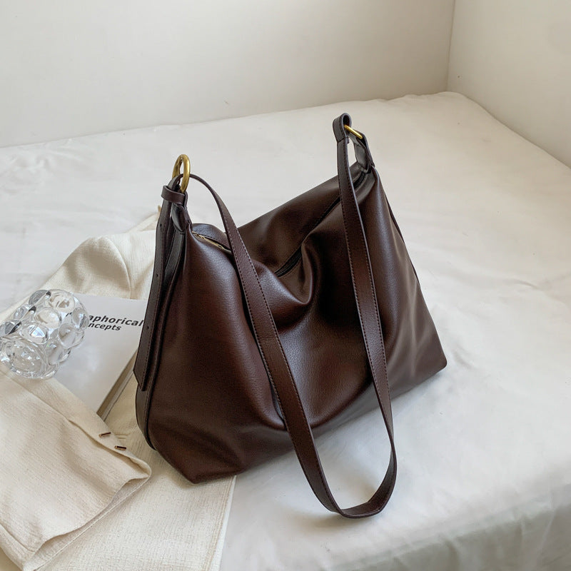 Black Bag Women's Autumn and Winter Fashion New Fashionable Large Capacity