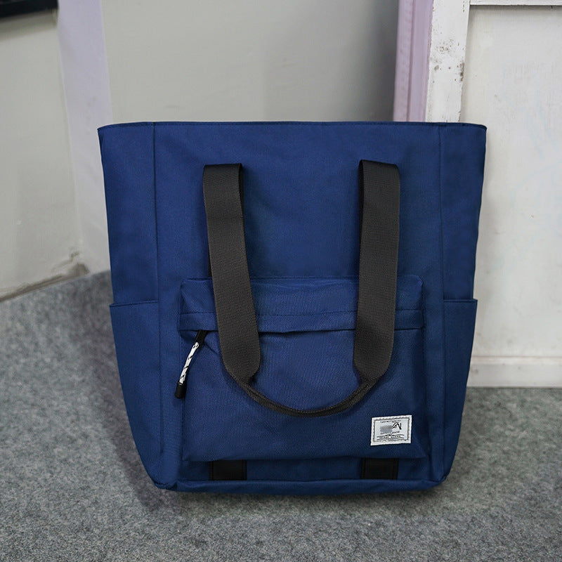 Men's handbag Korean-style tutorial hand-held schoolbag Tote simple