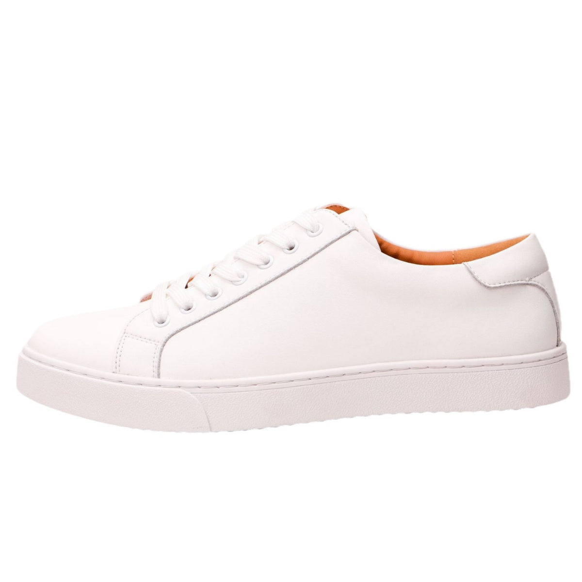 plus size Vintage Men's White Shoes All-match Sneakers Business Casual