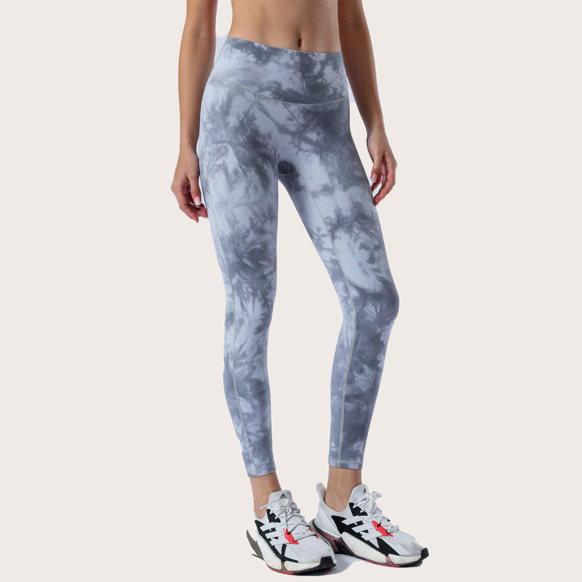 Spring and Summer New Naked Yoga Pants Women's No Embarrassment Line High