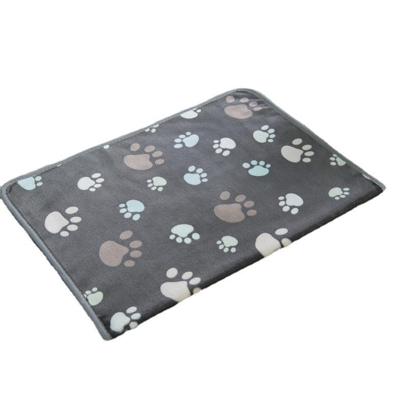pet blanket mat cat and dog flannel blanket autumn and winter warm blanket