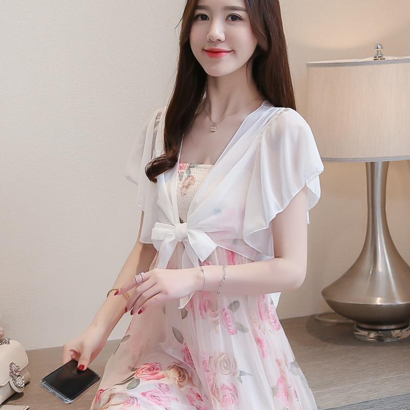 Sunscreen Cardigan Women's Spring and Summer Shawl Outer Blouse Thin