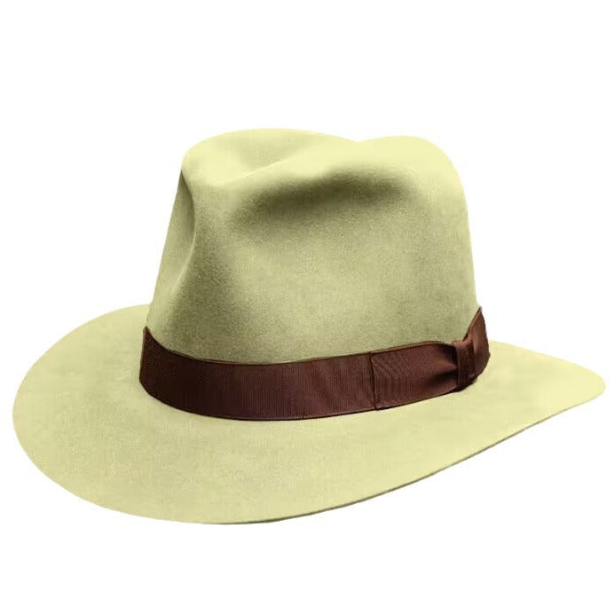 LAZADA Wool Cowboy Hat Bow Men's Jazz Hat Hot Autumn and Winter Hat