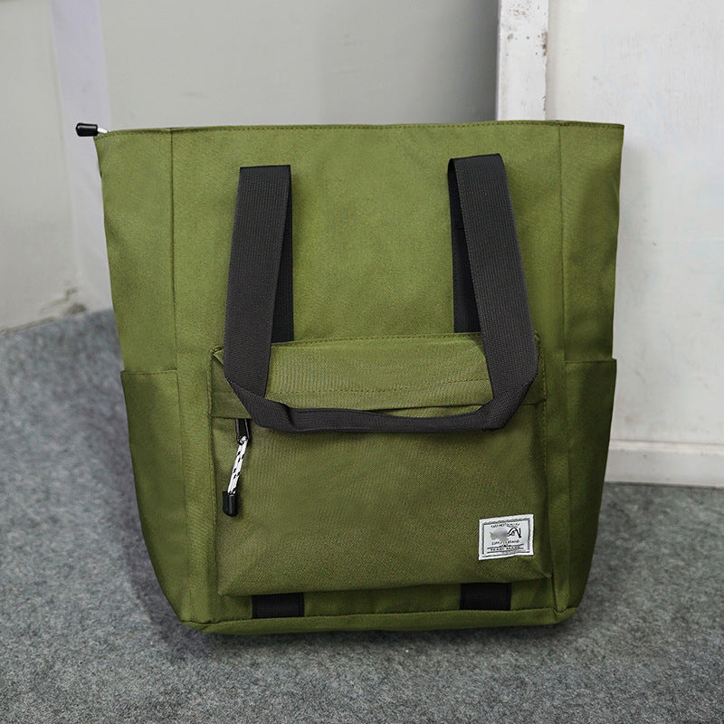 Men's handbag Korean-style tutorial hand-held schoolbag Tote simple
