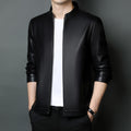 Innoobani | Popular Men's Stand Collar Ecological Leather Jacket Men's