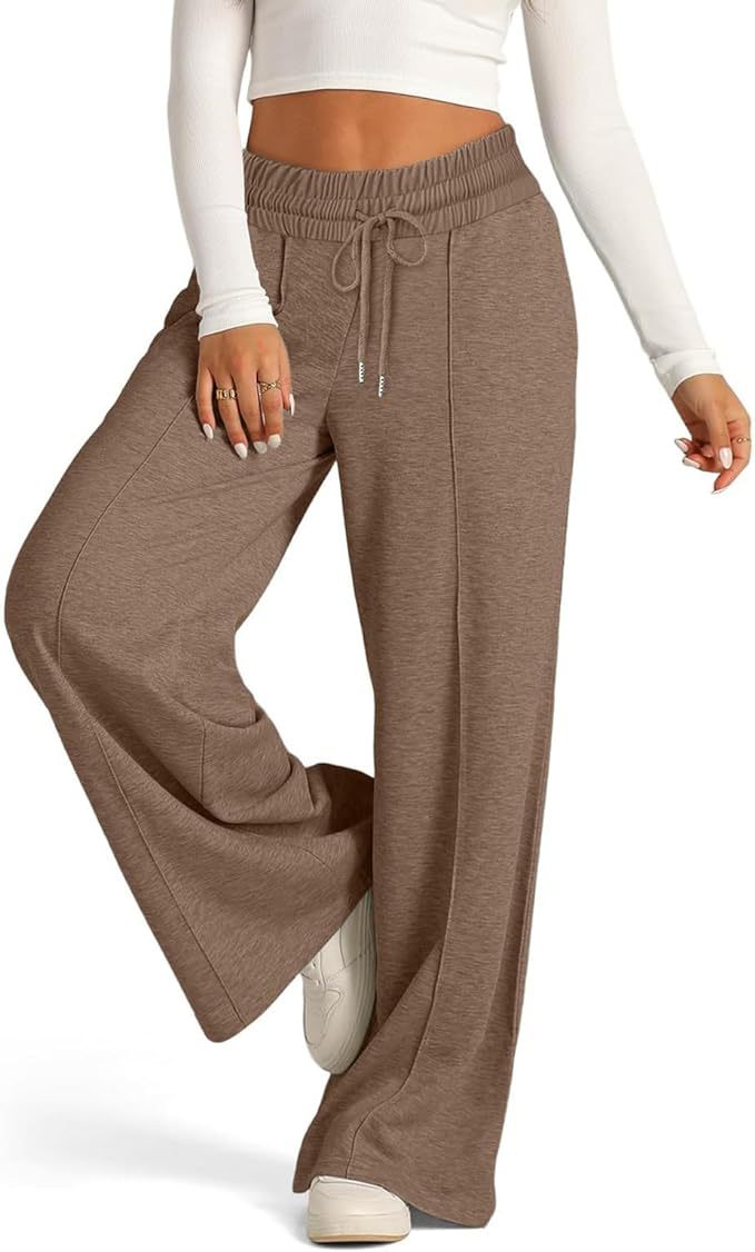 Export Temu2024 Spring and Summer Style Pure Color Casual Wide-Leg