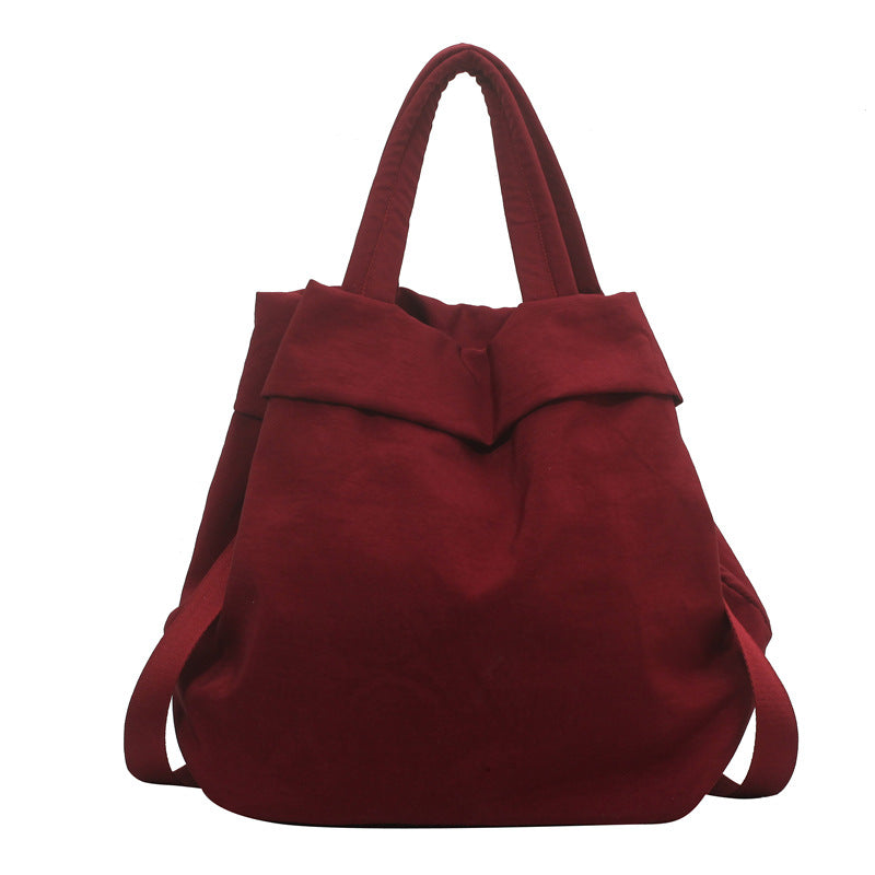 lulul Women's Casual Bag Ultra Light Large Bag Nylon Cloth Handbag Student