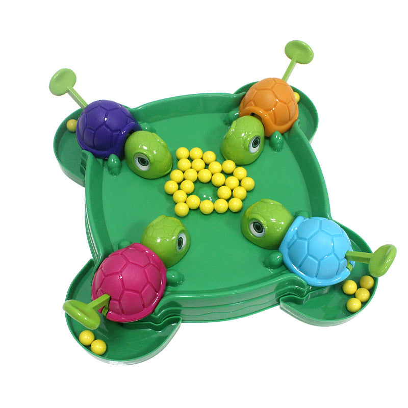 TikTok Internet Popular Children's Turtle Bean-eating Toy Parent-child