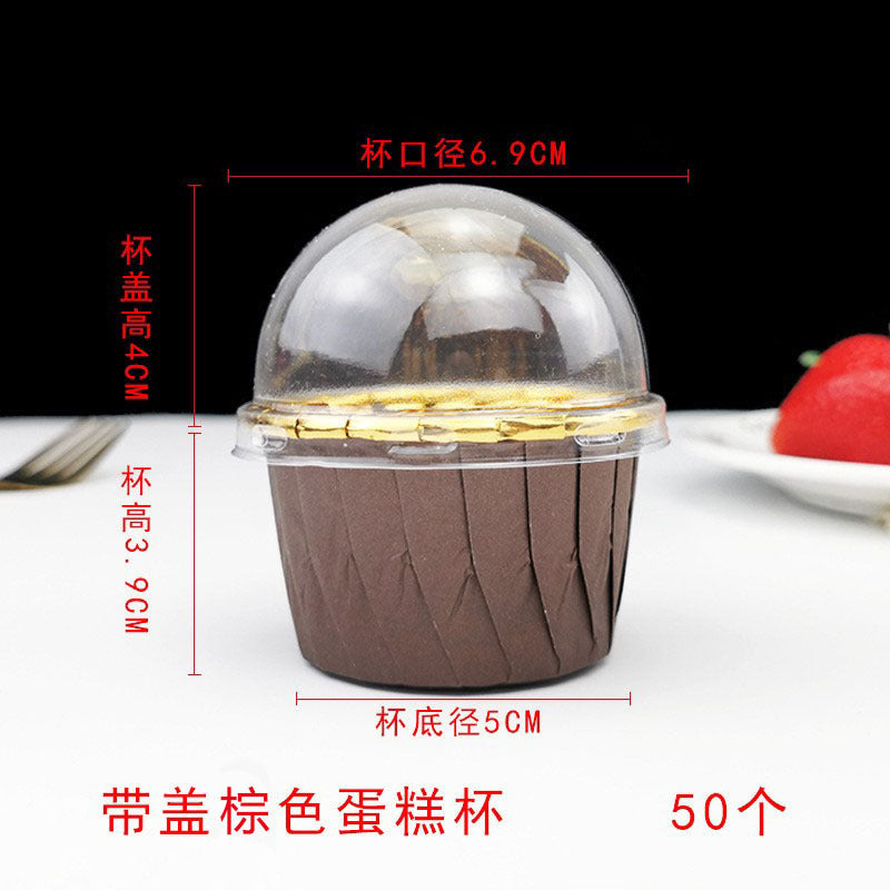 Large Maffin Cup Roll-up Cupcake Cups Golden Silver Cake Cups Maffin