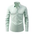 Four-Way Stretch Shirt Men's Shirt Wrinkle-Free and Anti-Wrinkle Export