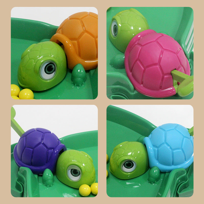 TikTok Internet Popular Children's Turtle Bean-eating Toy Parent-child
