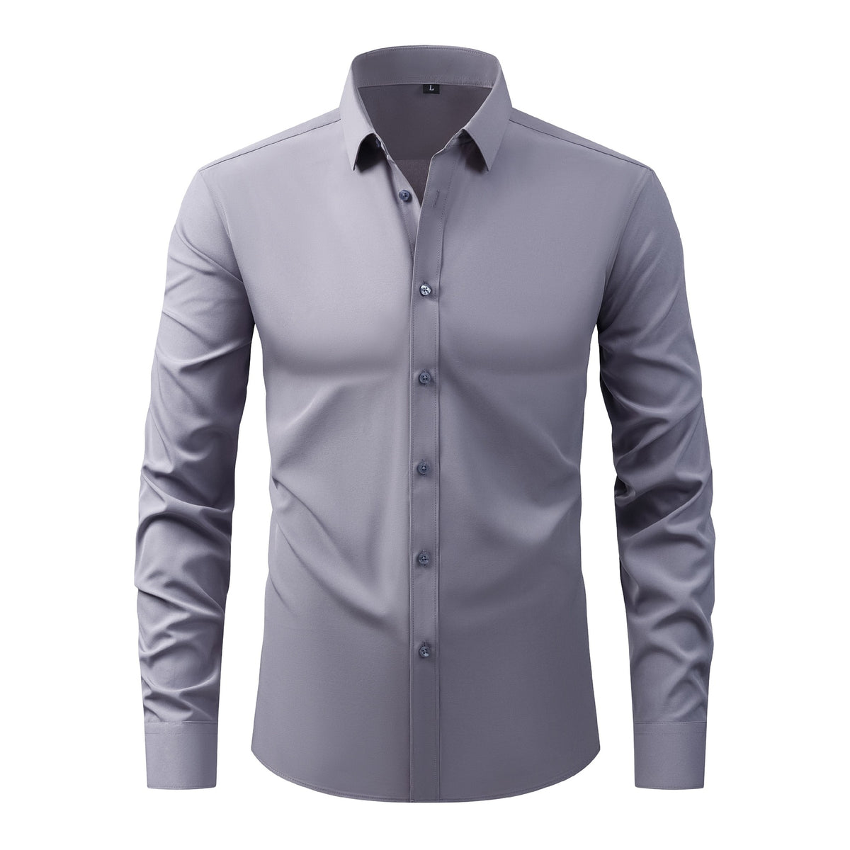 Four-Way Stretch Shirt Men's Shirt Wrinkle-Free and Anti-Wrinkle Export